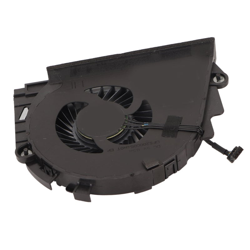 Laptop Cooling Fan 4Pin Power Aluminium Alloy - Easy Installation GPU Cooling Fan for HP Zbook 15 G3 848252 001 848251 001 Laptop Repair Replacement - Image 3