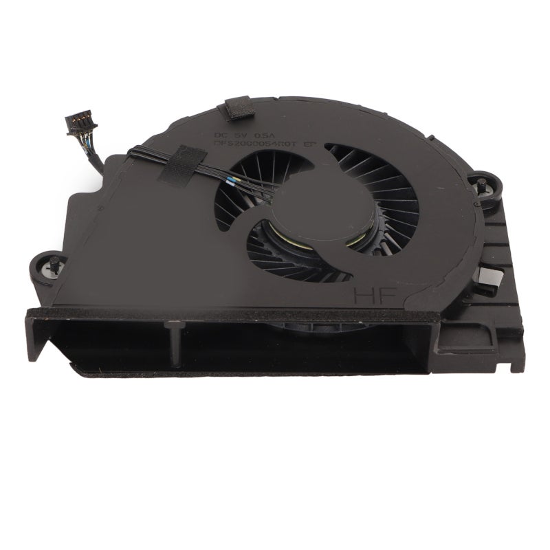 Laptop Cooling Fan 4Pin Power Aluminium Alloy - Easy Installation GPU Cooling Fan for HP Zbook 15 G3 848252 001 848251 001 Laptop Repair Replacement - Image 2