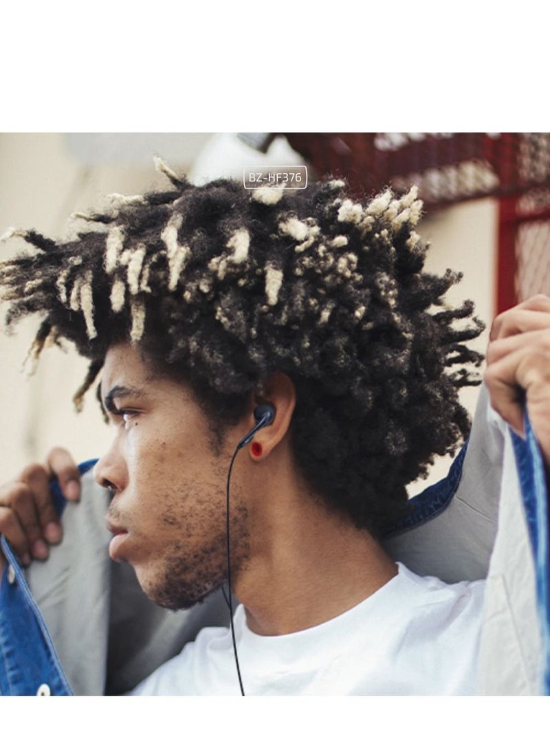 بريزلر سماعة أذن سلكية نصف داخل الأذن مع صوت ديناميكي كريستالي واضح - Image 4