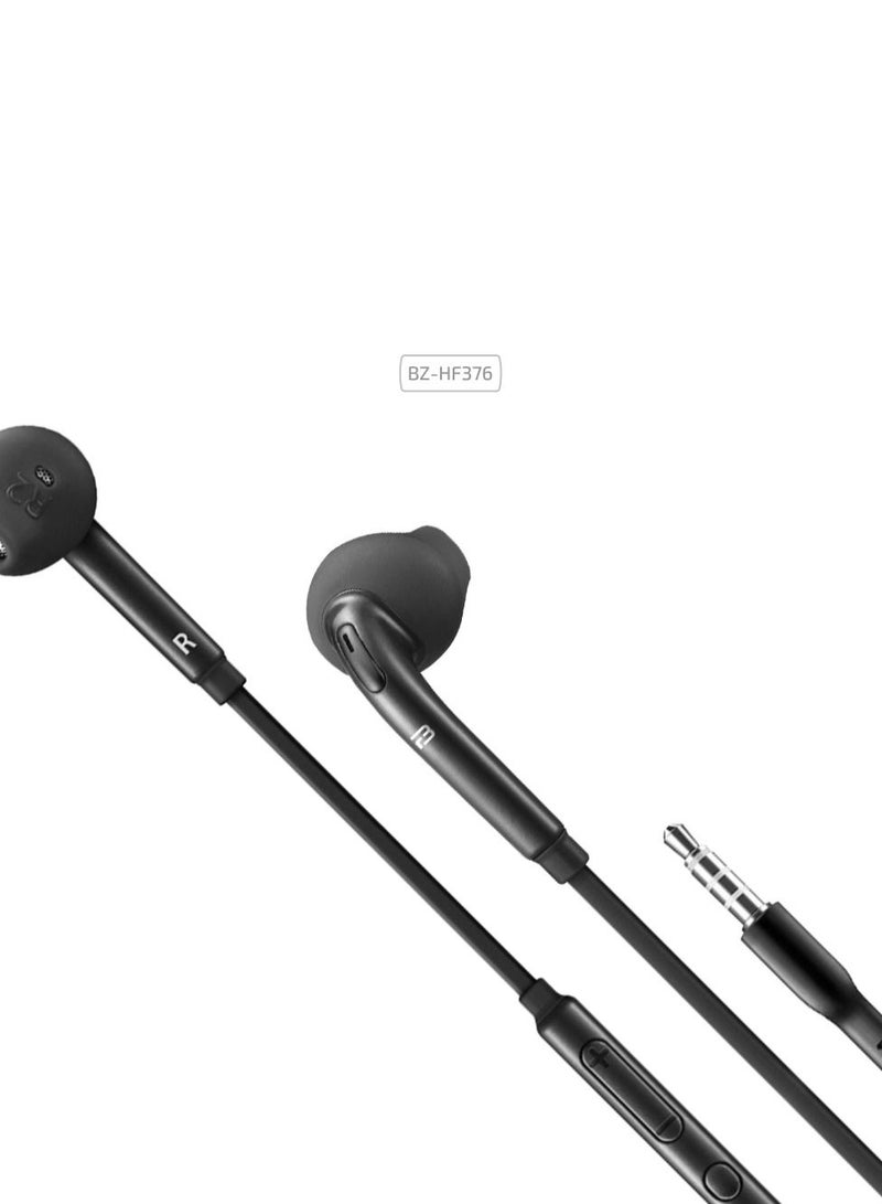 بريزلر سماعة أذن سلكية نصف داخل الأذن مع صوت ديناميكي كريستالي واضح - Image 2