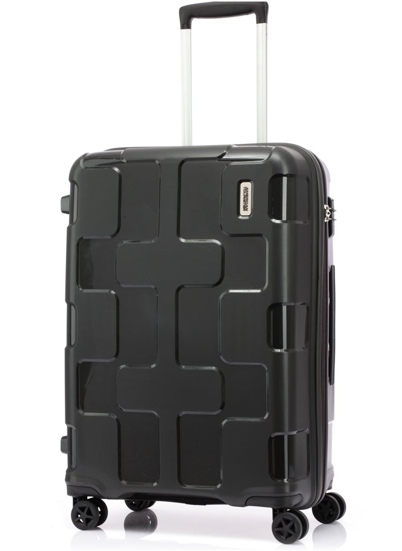 AMERICAN TOURISTER American Tourister RUMPLER hard spinner luggage medium TSA 68cm - GREY  - Image 1