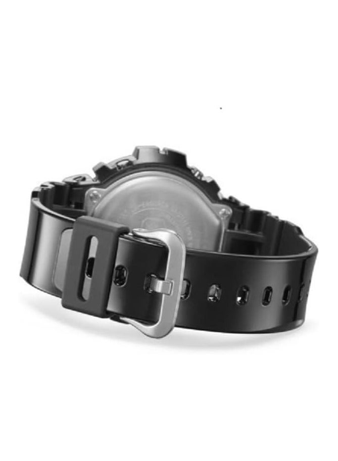 Casio G-Shock Watch - DW-6900RGB-1DR Black Dial, Black Band - Image 4
