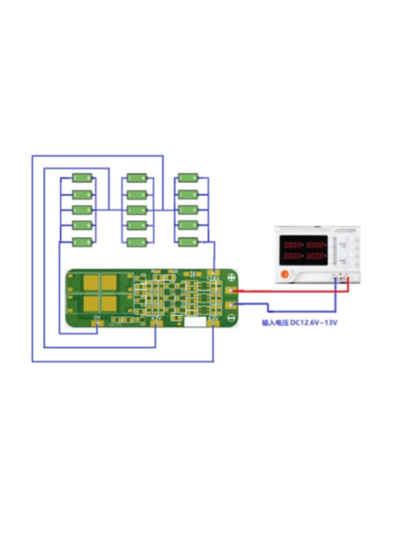 MaisonUp MaisonUp Pack of 2111V 126V 20A 3S Lithium Battery Protection PCB BMS Board for 18650 18550 Liion Lipo Battery Cell Packs Safety Overcharge OverDischarge Overcurrent Protection  - Image 4
