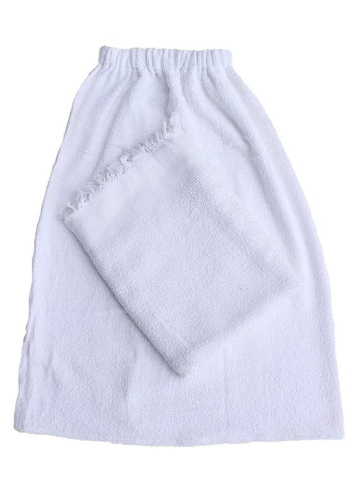 Generic - Size 1 to 3 Years Religion Kids ihram Ahram Ehram for Hajj And Umrah Premium Non Shrink Breathable Kit with 2 Pieces, Easy to Wear and Washable - Image 1