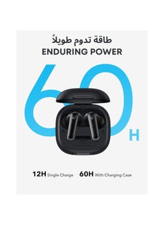 Panvil P40i Noise Cancelling Wireless Earbuds, Adaptive Noise Cancelling to Environments, Heavy Bass, 60H Playtime, 2-in-1 Case and Phone Stand, IPX5, Wireless Charging, Bluetooth 5.3  - Image 4