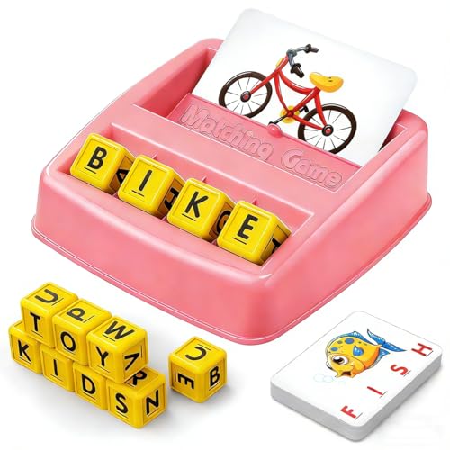 NARRIO Educational Toys for 35 Year Old Girls Gifts Matching Letter Game Preschool ABC Learning Toys for Kids Ages 48 Years Christmas Birthday Gifts for Toddler Toys Age 24 - Image 1