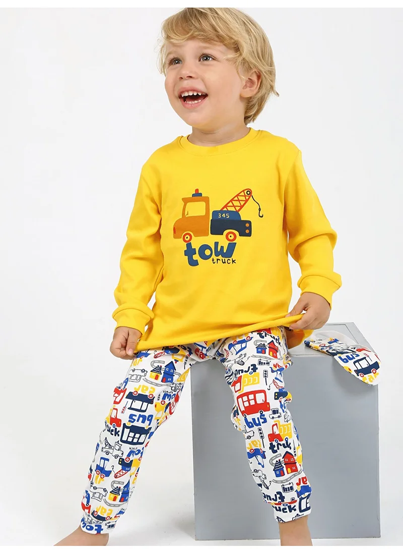 Luggi Baby 1-5 Years Old Boy Eye Patch Pajama Set