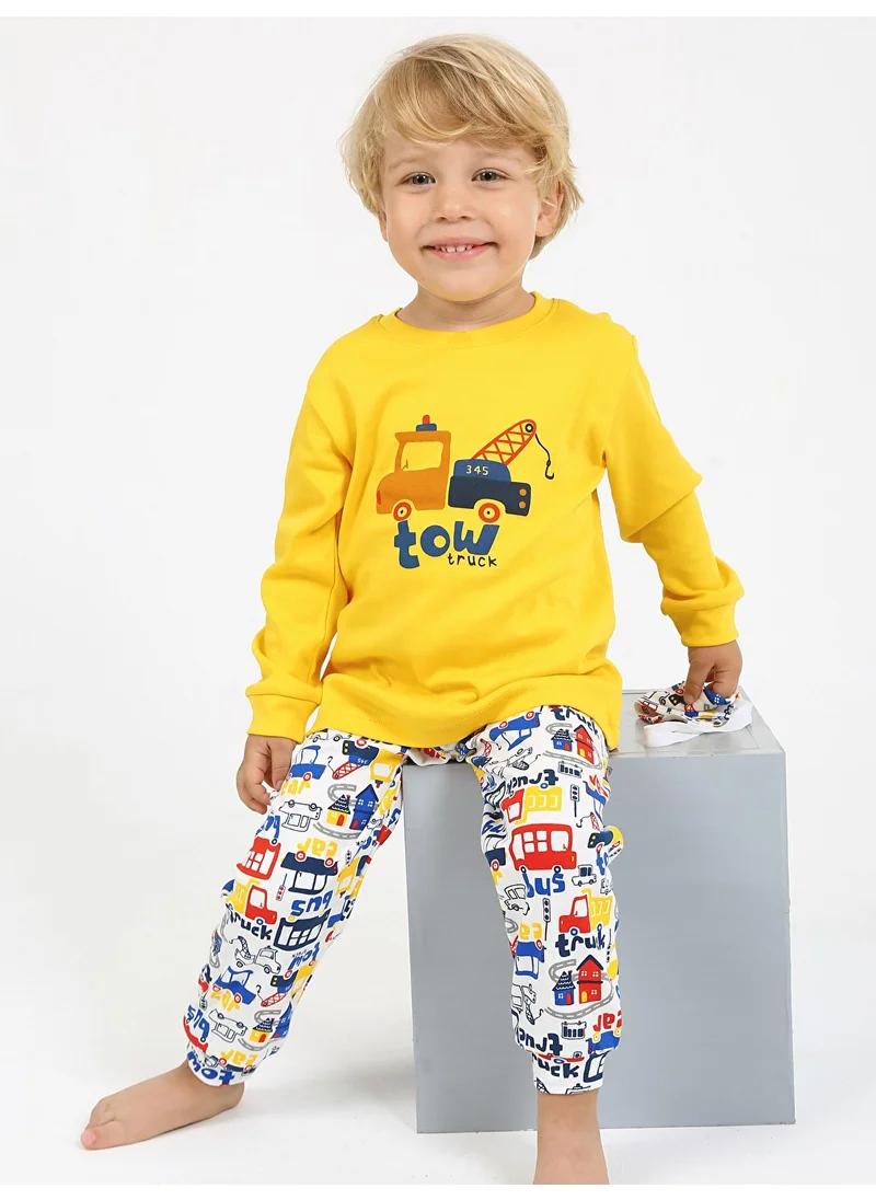 Luggi Baby 1-5 Years Old Boy Eye Patch Pajama Set