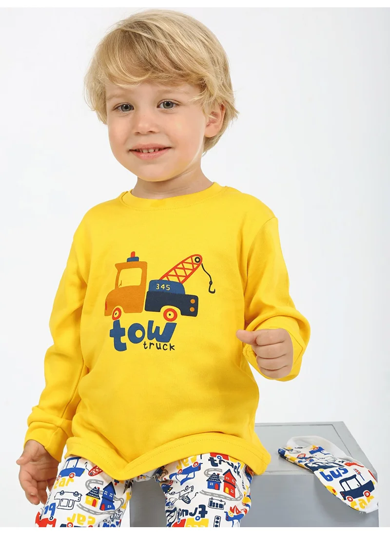 Luggi Baby 1-5 Years Old Boy Eye Patch Pajama Set