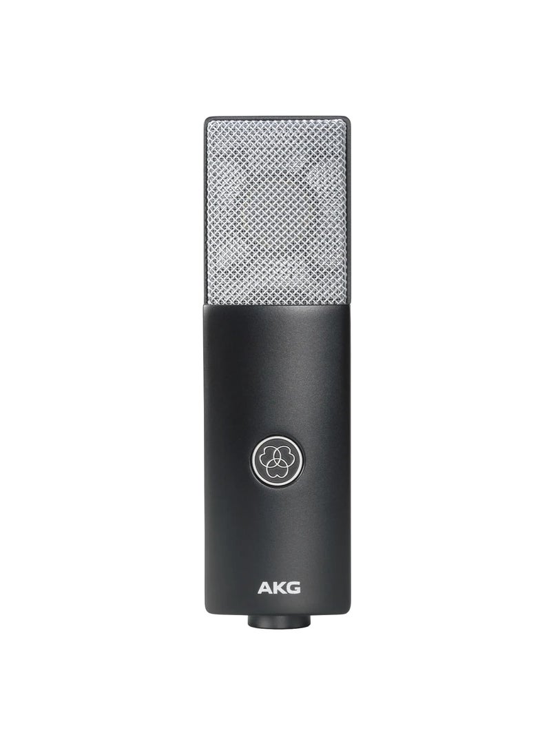 AKG C104 Professional Large Diaphragm Cardioid Condenser Microphone â€“ XLR Studio Mic for Podcasting, Streaming, Broadcasting & Music Recording, Low Noise, High SPL, Sustainable Design - Image 1