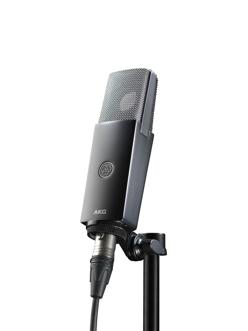 AKG C104 Professional Large Diaphragm Cardioid Condenser Microphone â€“ XLR Studio Mic for Podcasting, Streaming, Broadcasting & Music Recording, Low Noise, High SPL, Sustainable Design - Image 4