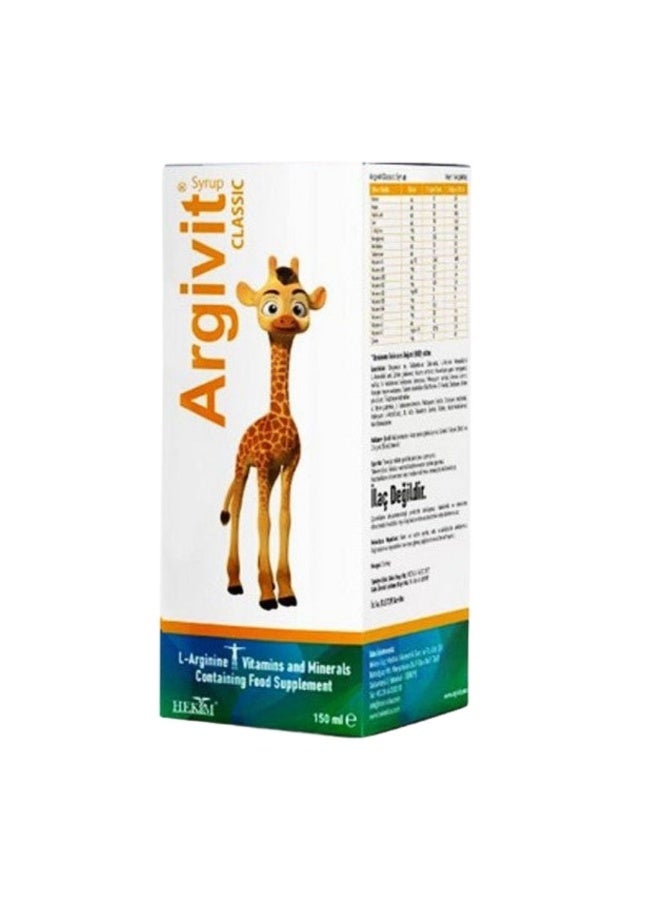 ARGIVIT CLASSIC SYRUP 150ML - Image 3