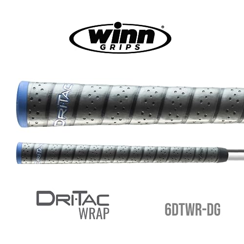 WINN DRITAC WRAP MIDSIZE 116Inch Golf Grip Classic WrapStyle Design with Contoured Feel WinnDry Polymer for Shock Absorption Cushion and Comfort NonSlip AllWeather Performance - Image 3