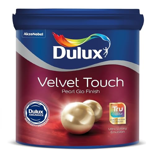 Dulux Velvet Touch Pearl GLO Interior Emulsion Paint (4L, White) – Luxurious soft-sheen wall paint, highly durable, washable, rich, intense colors, with 6-year warranty - Image 2