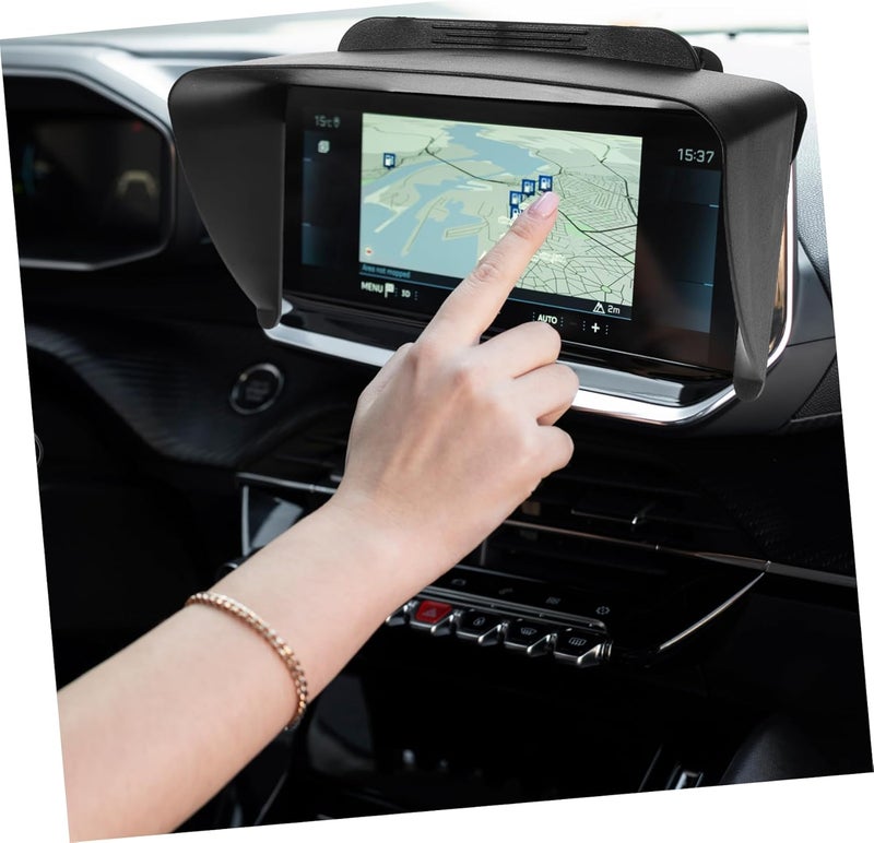 ABOOFAN 4pcs Auto Navigator Sunshade Cover Compatibility for GPS Devices Durable Easy Installation Essential Car Accessory for Safe Driving - Image 2