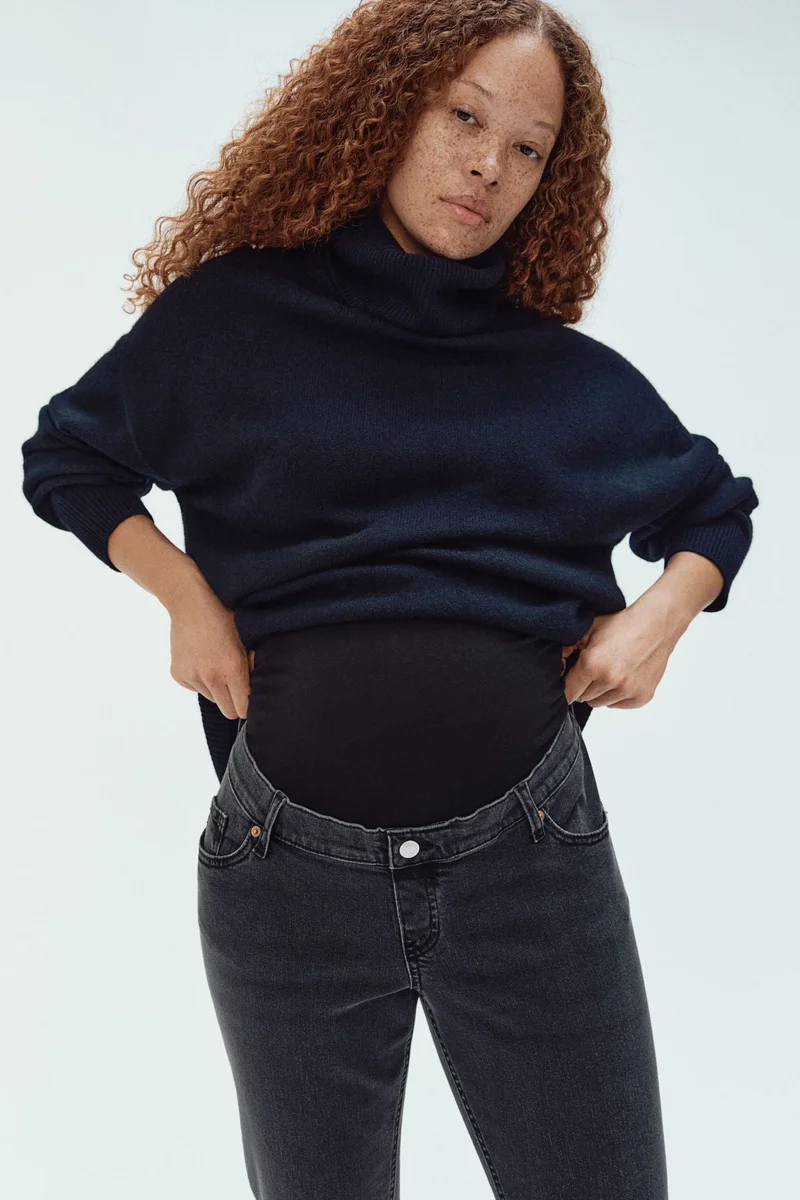 H&M MAMA Slim Ankle Jeans