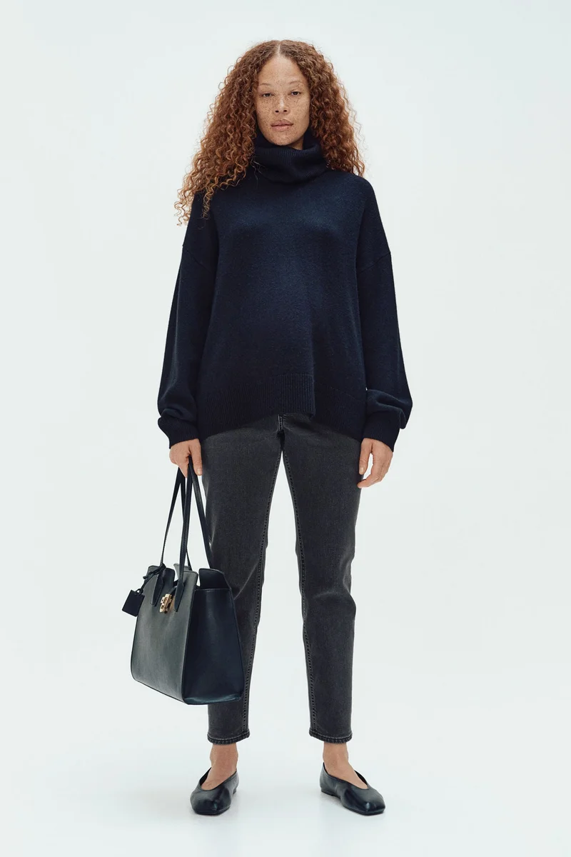 H&M MAMA Slim Ankle Jeans