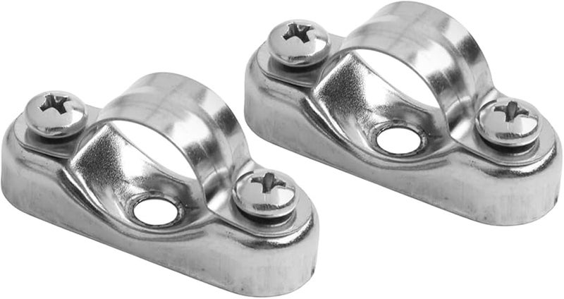 304 Stainless Steel Pipe Clamp Brackets 20 22mm For Securing Hoses And Pipes - Image 4