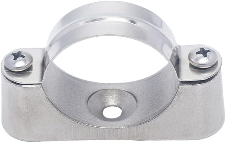 304 Stainless Steel Pipe Clamp Brackets 20 22mm For Securing Hoses And Pipes - Image 1