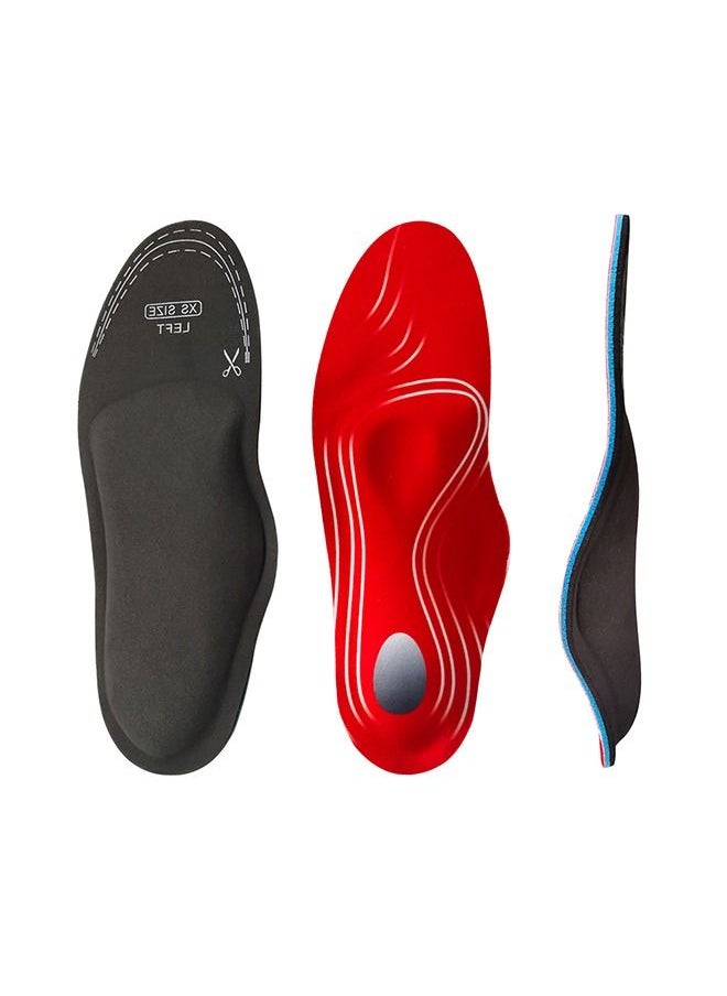 Ant - Arch Support Orthotic Insoles,Soft Plantar Fasciitis Insoles, Shock Absorption Cushioning Shoes Insoles for Flat Feet Heel Spurs Foot Pain overpronation for Men Women(L 44-45) - Image 1