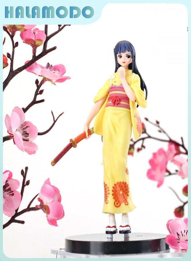 هالامودو واحد قطعة وانو البلد أنيق كيمونو كيكونوجو نموذج الشكل، ديكور الدمية، لعبة عصرية 17 سم - Image 3