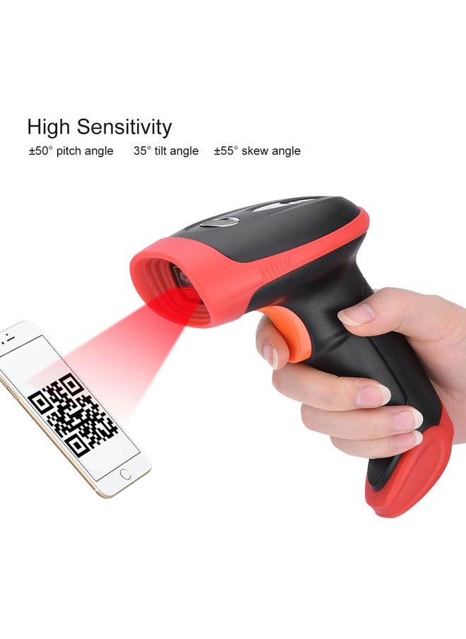 Thoraya 15mil Precise Wireless QR Code Scanner 2.4G 30000 QR Codes Storage Wireless 2D Barcode Scanner  - Image 4