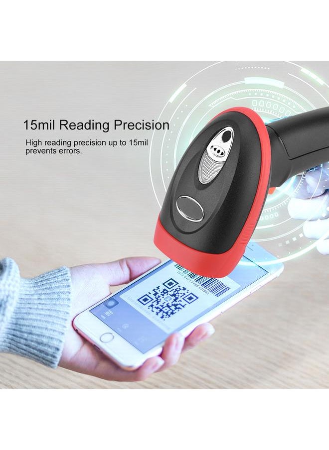Thoraya 15mil Precise Wireless QR Code Scanner 2.4G 30000 QR Codes Storage Wireless 2D Barcode Scanner  - Image 3