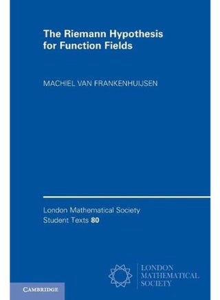 The Riemann Hypothesis for Function Fields: Frobenius Flow and Shift Operators - pzsku/Z50B7C13332617EAB384FZ/45/_/1705919184/68e6b8f8-56c6-4b4d-ad10-dda20c554b97