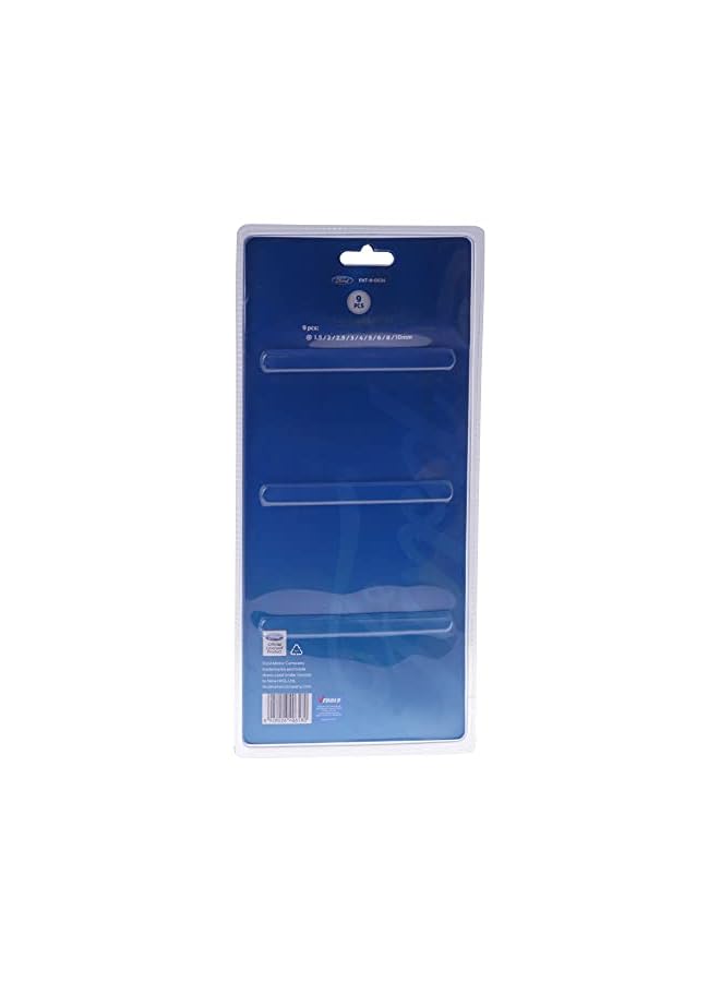 Ford 9 Pcs Extra Long T Handle Ball Hex Key Fht H 0034 - Image 2