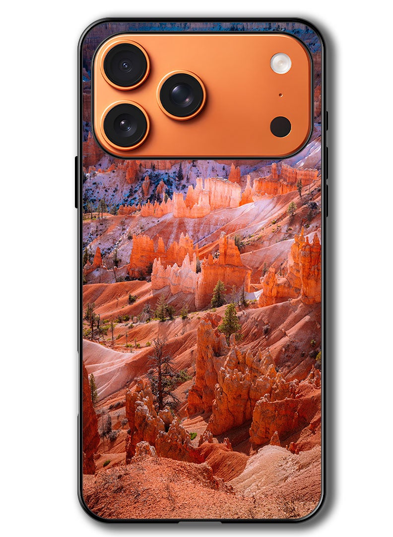 Theodor Case Compatible with Apple iPhone 17 Pro Max 6.9 Inch Protection Shockproof Bumper Cover rocks_mountains_landscape - Image 1