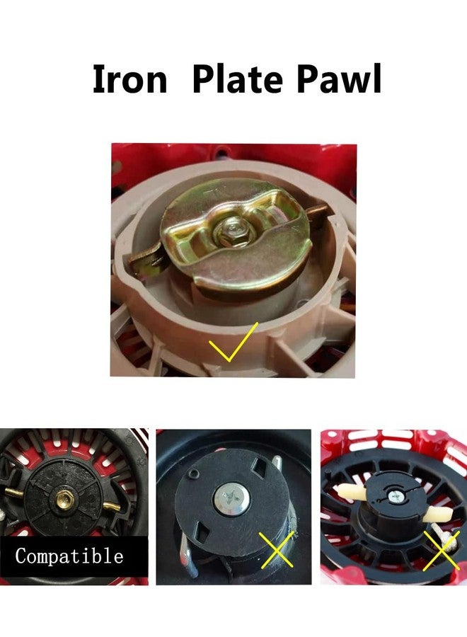 YAMAKATO GX390 GX340 Recoil Starter Pull Start Assembly for Generator Champion Honda Powerhorse Ryobi Predator 338cc 389cc 420cc 439cc 459cc 11hp 13hp Pull Cord Rope Replacement - Image 2