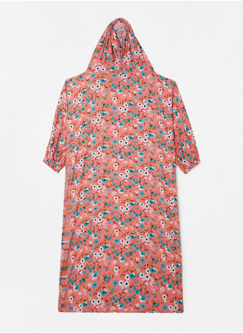 حياة Praying Dress With Attached Veil