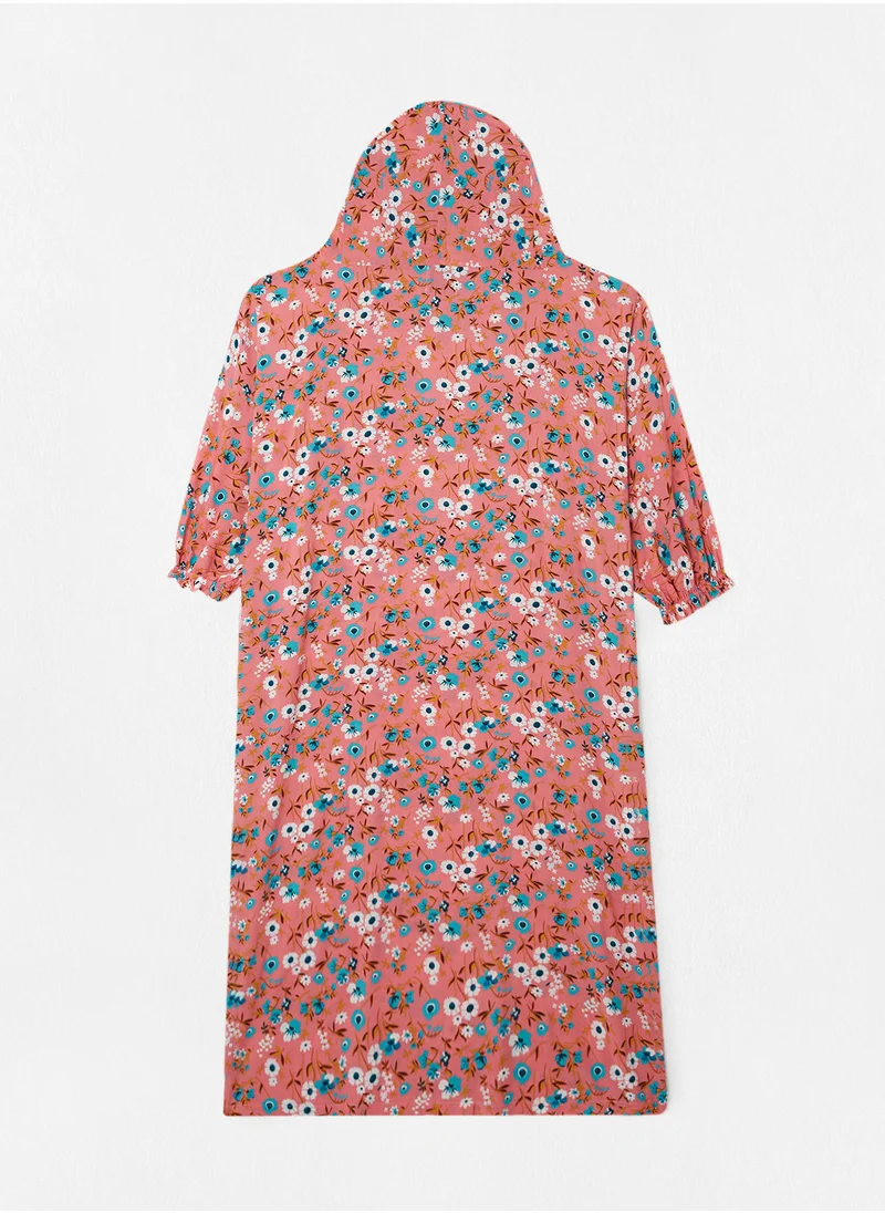 حياة Praying Dress With Attached Veil