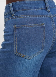 Ginger Mid Rise Straight Fit Jeans  - Image 5