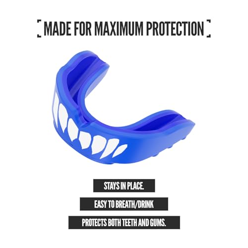 NXT NXTRND 2 Pack Nxtrnd Rush Mouth Guard for Boxing and Other Sports (Blue) - Image 2