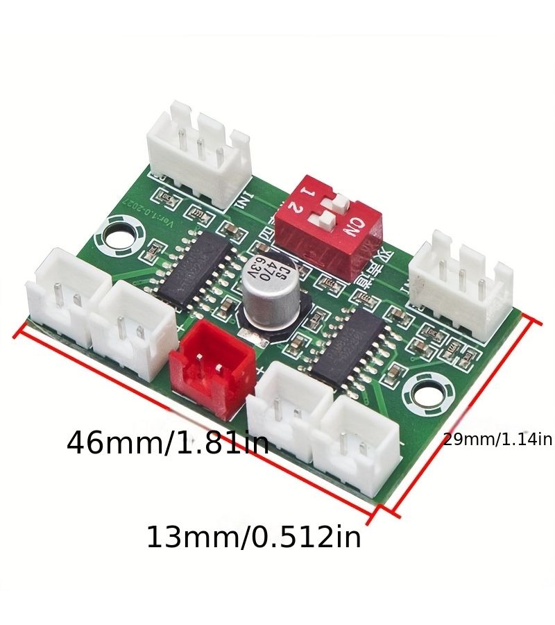 XH A156 Four Channel PAM8403 Digital Amplifier Board USB 5V Power Supply Mini Audio Box Modification Module - Image 2