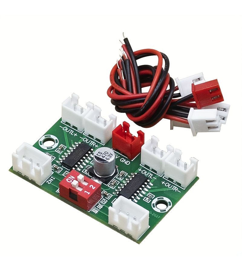 XH A156 Four Channel PAM8403 Digital Amplifier Board USB 5V Power Supply Mini Audio Box Modification Module - Image 3