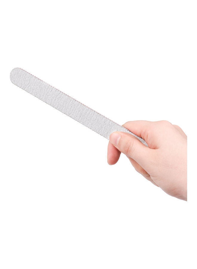 NIBEMINENT 16-Piece Manicure Tools Kit Rectangular Nail Art Set Multicolour - Image 4