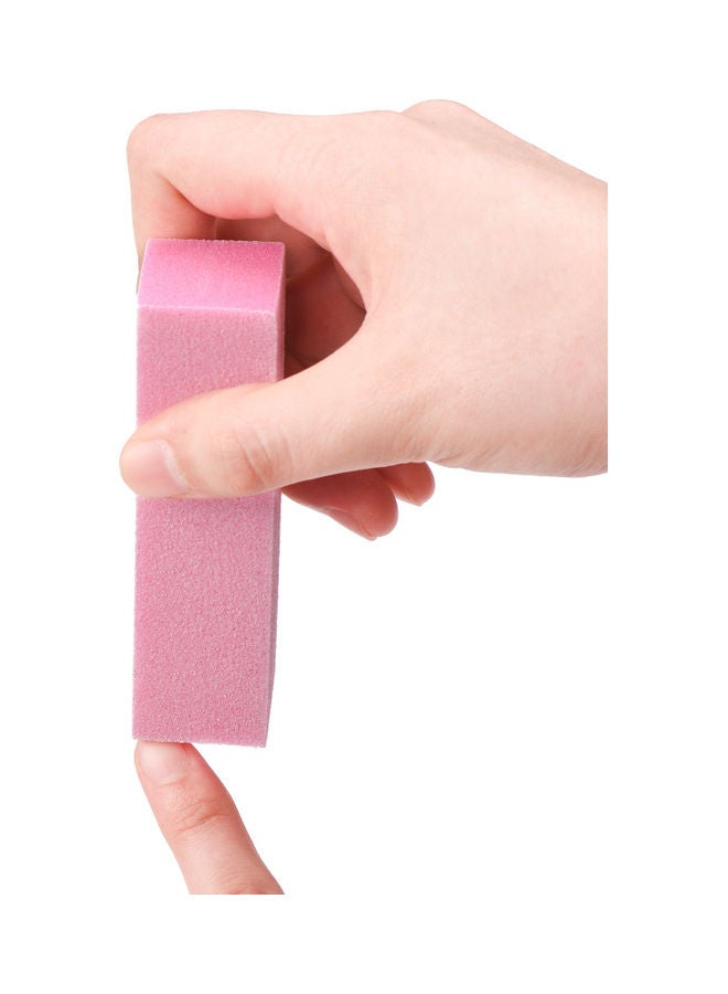 NIBEMINENT 16-Piece Manicure Tools Kit Rectangular Nail Art Set Multicolour - Image 3