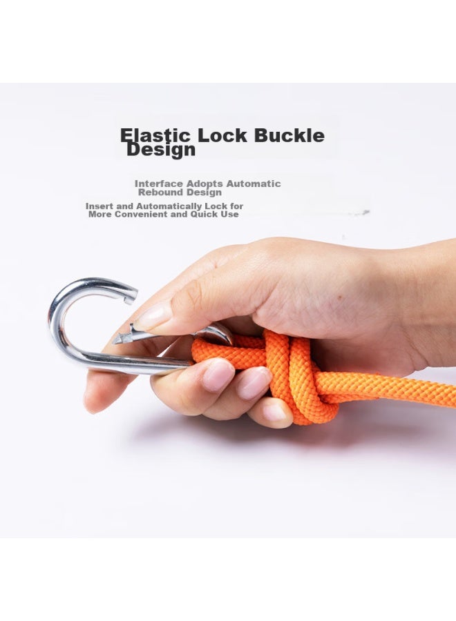Canle Kanle Outdoor Thickened Clothesline, Outdoor Drying Quilt Tool, Non-slip Windproof Travel Car Roof Hanging Clothes Rope - Image 3