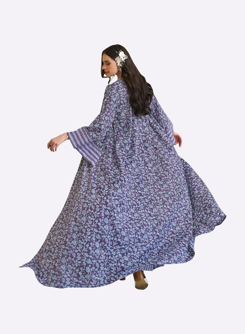 Sara Arabia 2 Piece Illusion Theme Jalabiya - Image 2