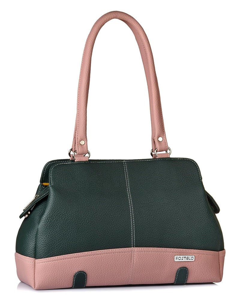 Fostelo Women's Helena Satchel Tote Handbag for Women | Ladies Purse | Stylish Shoulder Bag | Gift For Women - Image 1