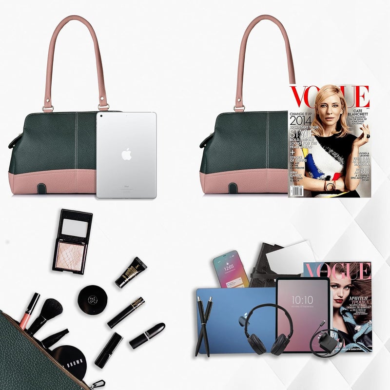 Fostelo Women's Helena Satchel Tote Handbag for Women | Ladies Purse | Stylish Shoulder Bag | Gift For Women - Image 4
