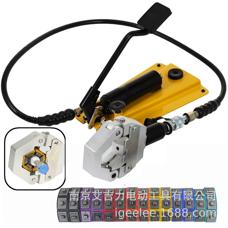 71500 Car Air Conditioning Repair Tools Hose Crimping Tool Repair Air Conditioning Pipe Hydraulic Pliers Fs-7842 - Image 3