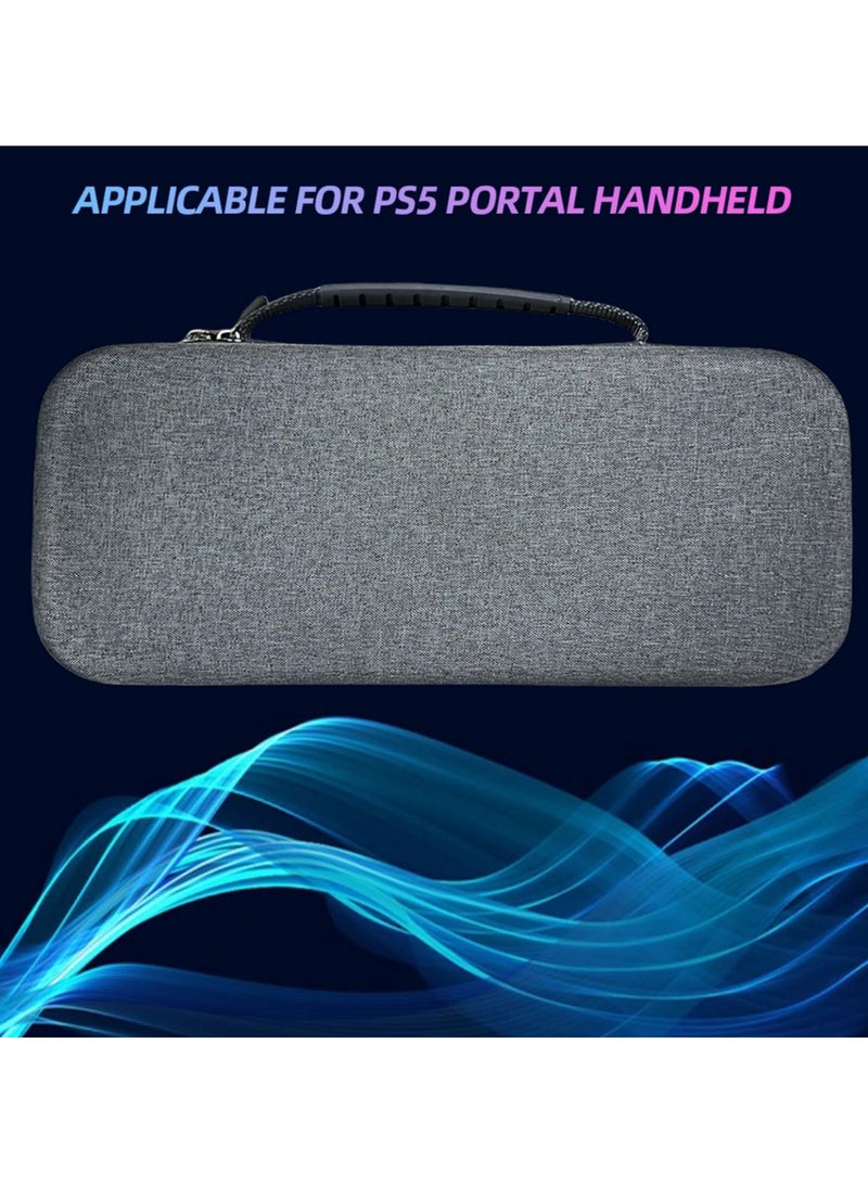 EVA Travel Carrying Case Shockproof Portable Storage Bag Anti Scratch with Mesh Pocket for PS Portal Remote Player For Sony PS5 PlayStation Portal Accessories Protective Cover  - Image 4