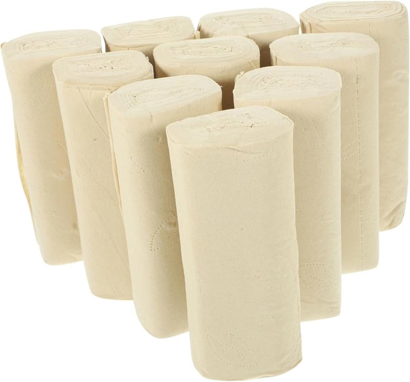 Operitacx Bamboo Pulp Toilet Tissue Paper 16 Rolls Soft For Home And Office - Image 1