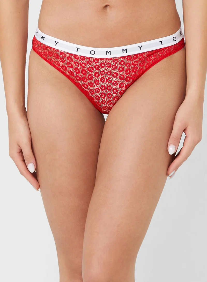 TOMMY HILFIGER 3 Pack Logo Lace Briefs