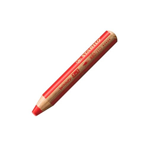 STABILO MultiTalented Pencil woody 3 in 1 Pack of 6 Assorted Colors - Image 3