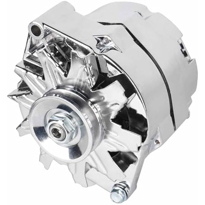 ILONPA بديل مولد 1-Wire متوافق مع بويك لسيارات شيفروليه 12 فولت 100 أمبير 10SI ذات الإثارة الذاتية SBC BBC GM 350 استبدال لـ ADR0335-C 400-12395 240-203-3DC - Image 1