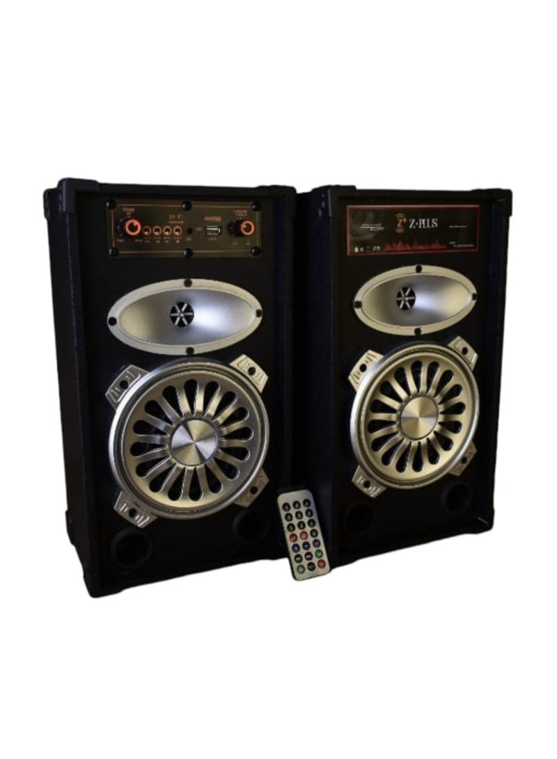 زوج من سماعات صب ذات جوده عاليه مقاس 5 بوصه .مع ريموت تحكم